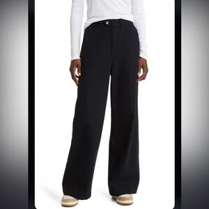 Women’s Treasure and‎ Bond Black Pants Wide Leg Pull On Jeans Large